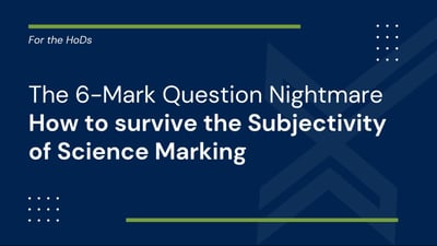 Science 6-Markers: How to survive the Subjectivity of Science Marking